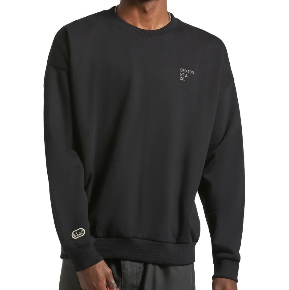 Brixton - Ebroidered Heavy Weight Crew - Puover