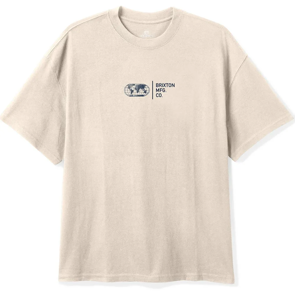 Brixton - Globe HW Relaxed Tee - T-Shirt Clearance