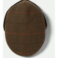 Brixton Caps|Kopfbedeckungen-- Hooligan Earflap Snap Cap - Cap Bronze / Black / Red