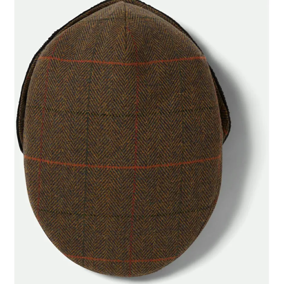 Brixton Caps|Kopfbedeckungen-- Hooligan Earflap Snap Cap - Cap Bronze / Black / Red