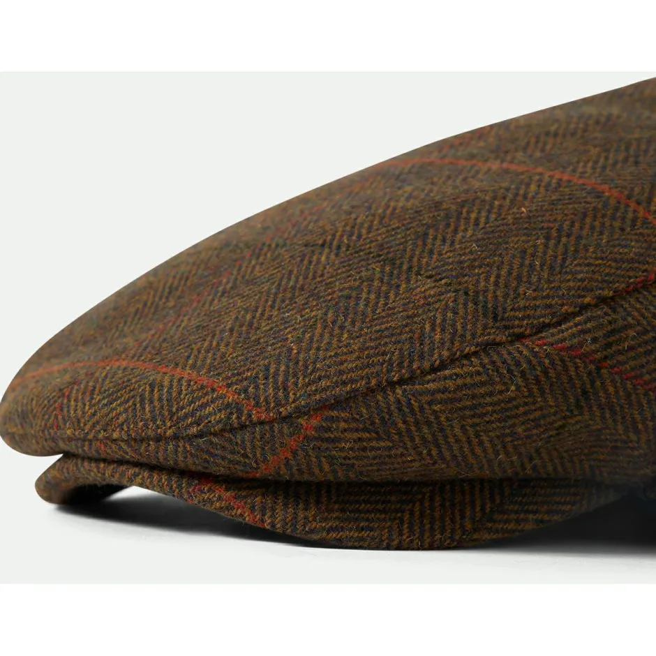 Brixton Caps|Kopfbedeckungen-- Hooligan Earflap Snap Cap - Cap Bronze / Black / Red