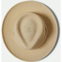 Brixton Kopfbedeckungen|Alltagsbekleidung-- Swindle Straw Fedora - Hut Natural / Natural