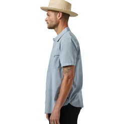 Brixton Kopfbedeckungen|Alltagsbekleidung-- Swindle Straw Fedora - Hut Natural / Natural