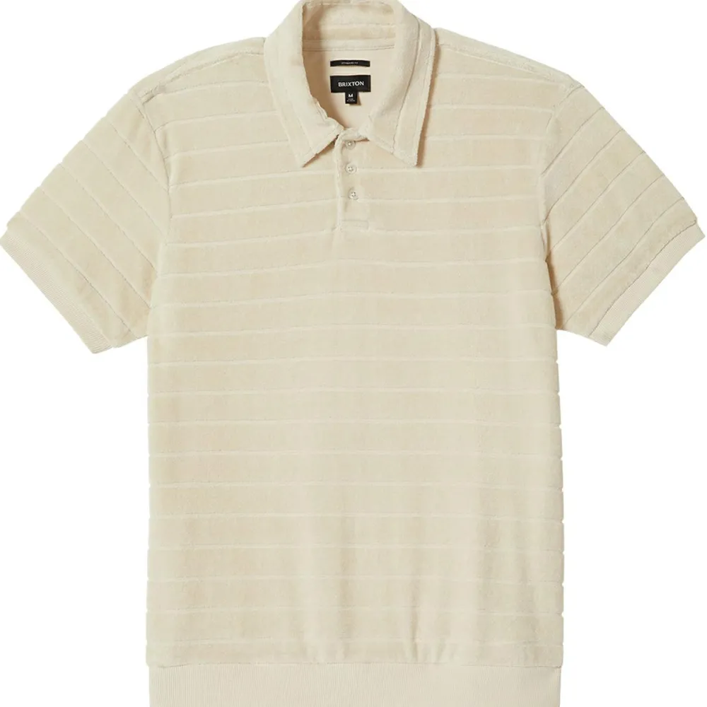 Brixton - Weekend Terry Cloth S/S Polo - Polo-Shirt Whitecap Sale
