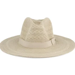 Brixton - Women's Lyons Knit Pattern Packable Hat - Hut Light Tan / Light Tan New