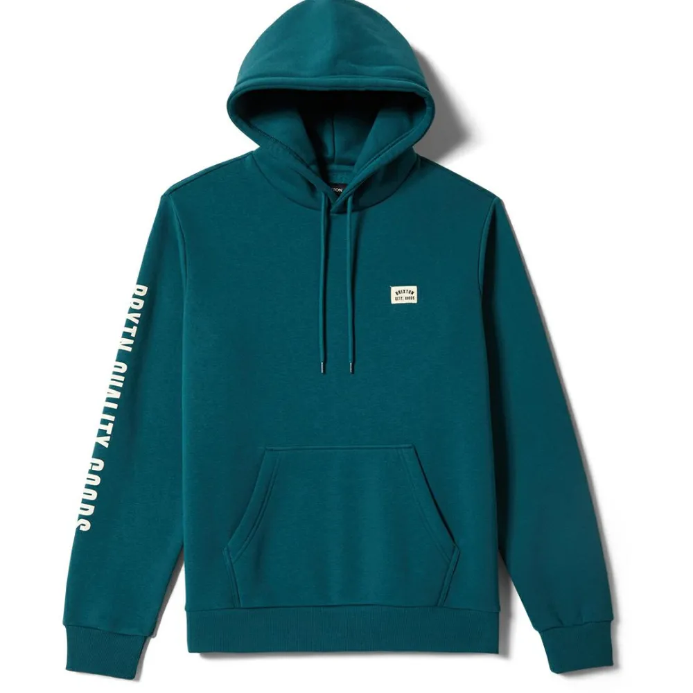 - Woodburn abe Hoodie - Hoodie < Brixton