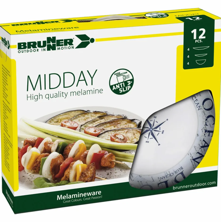 Brunner Outdoor-Küche|Töpfe & Geschirr-- Midday - Geschirr-Set