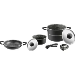 Brunner - Pirate 6+1 - Topf-Set Black New