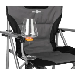 Brunner Campingstühle|Campingstühle-- Raptor Jackofall - Campingstuhl Schwarz / Grau
