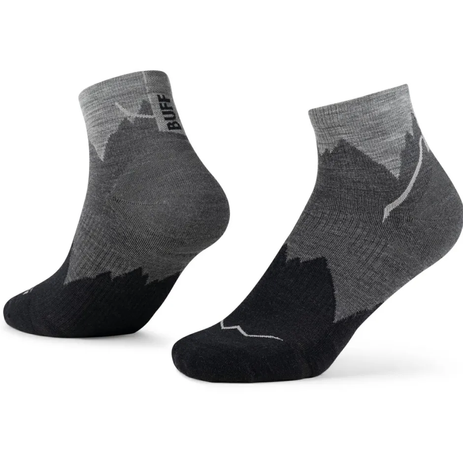 Buff Wandersocken|Merinosocken-- Merino Lightweight Quarter Sock LWQ3 - Merinosocken