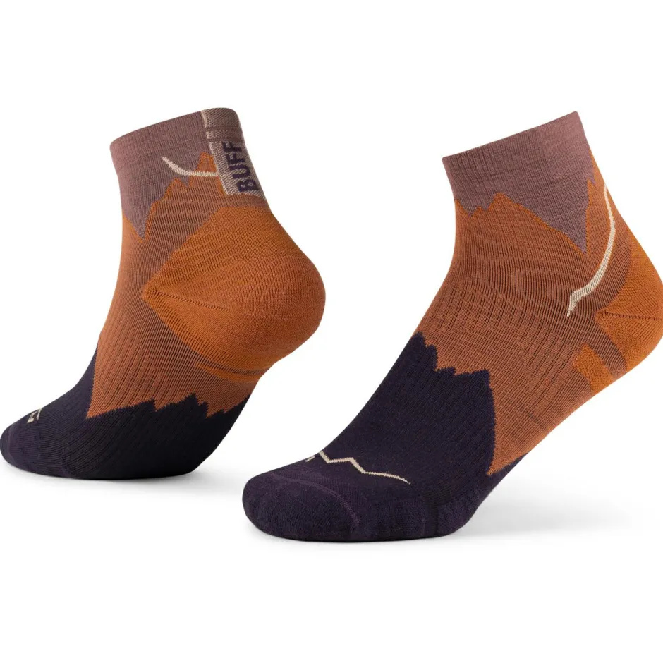 Buff Wandersocken|Merinosocken-- Merino Lightweight Quarter Sock LWQ3 - Merinosocken
