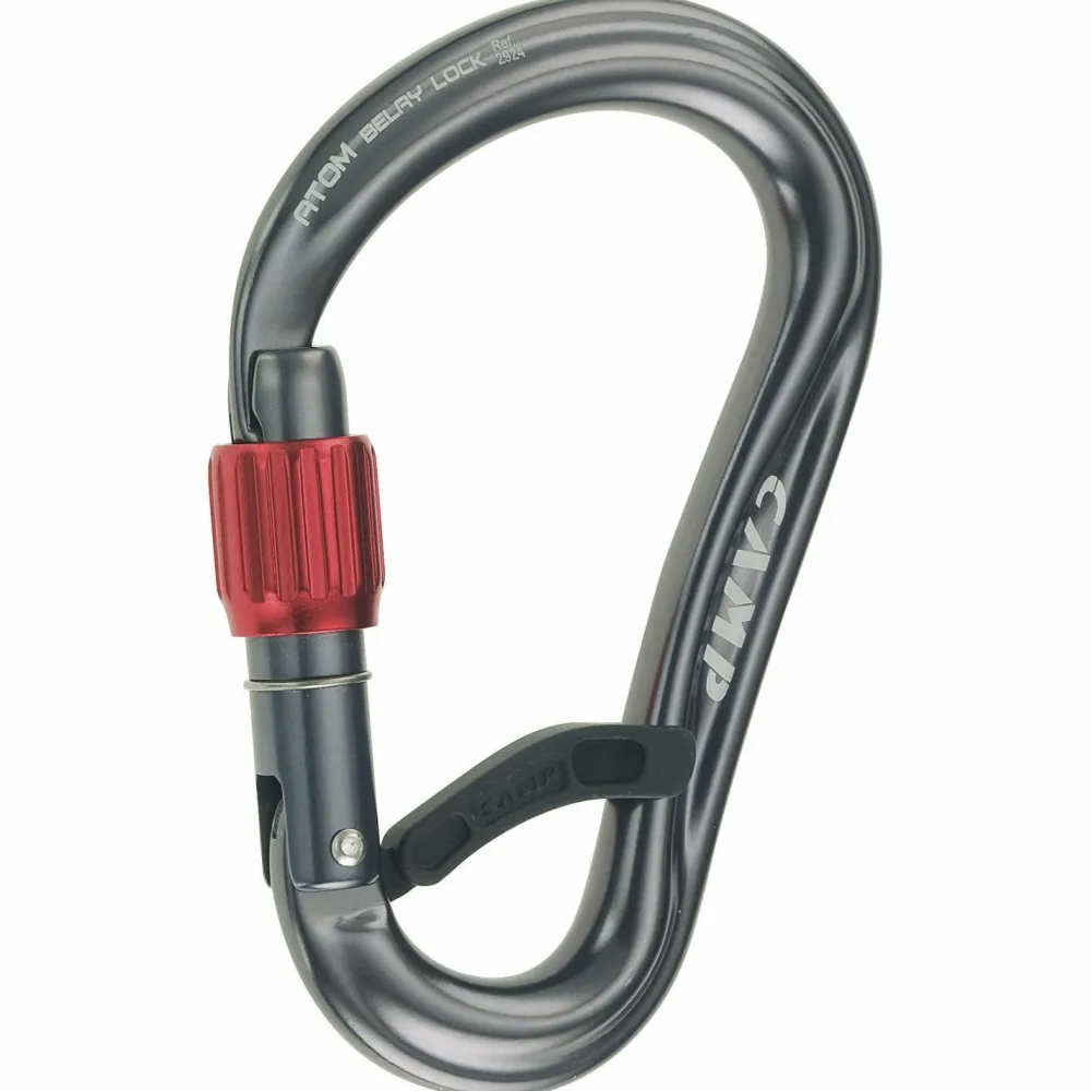 C.A.M.P. - Atom Belay Lock - HMS-Karabiner Gun Metal Sale