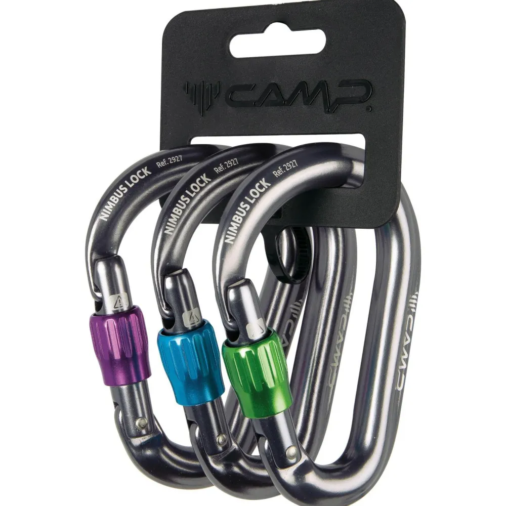 C.A.M.P. - Nimbus Lock 3 - Verschlusskarabiner Grey Discount