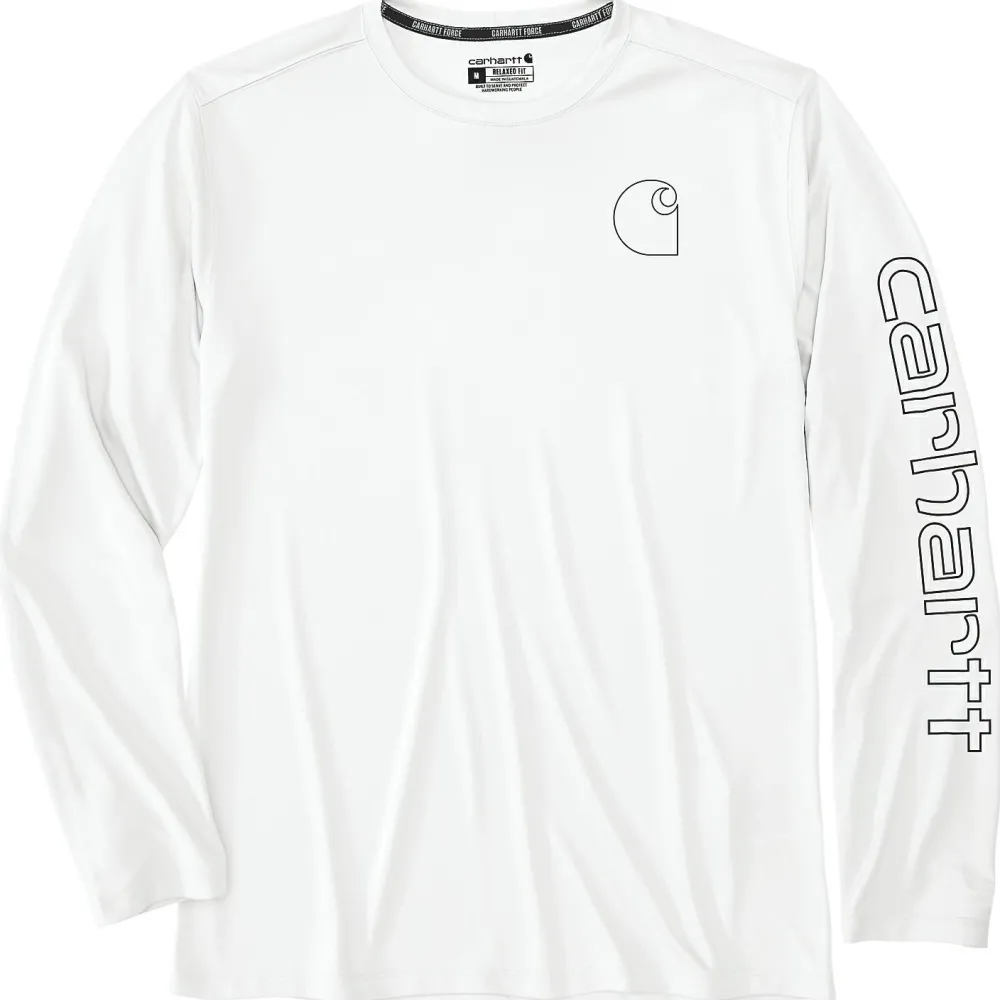 Carhartt - Force Sun Defender Relaxed L/S Logo - Longsleeve Hot