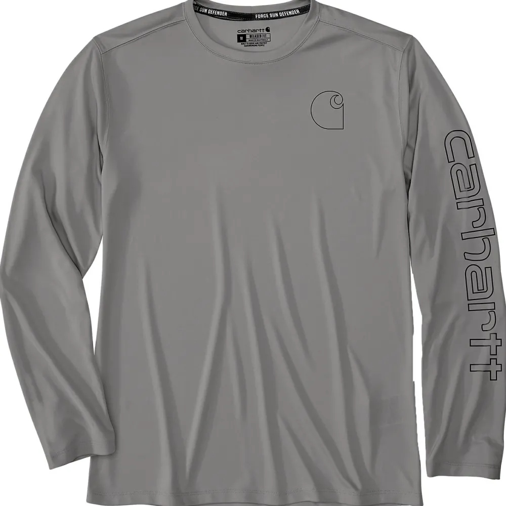 Carhartt - Force Sun Defender Relaxed L/S Logo - Longsleeve Hot