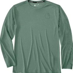 Carhartt - Force Sun Defender Relaxed L/S Logo - Longsleeve Hot
