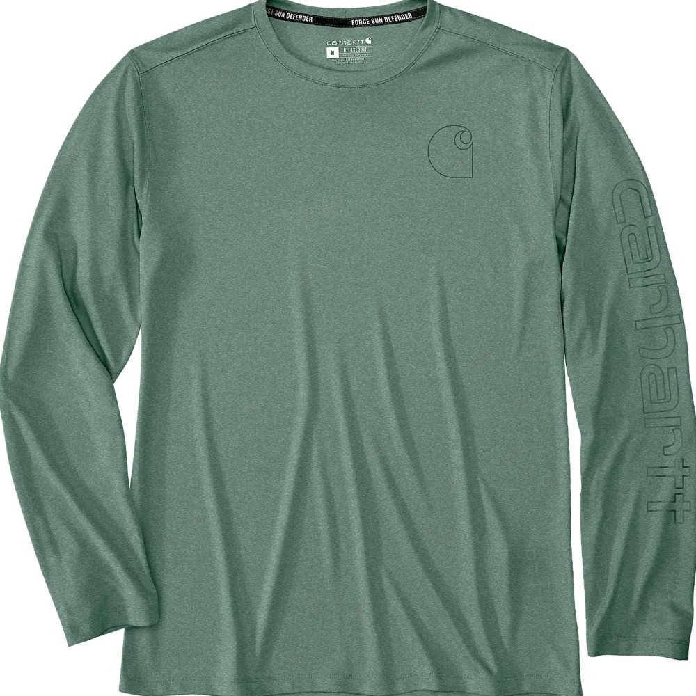 Carhartt - Force Sun Defender Relaxed L/S Logo - Longsleeve Hot
