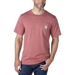 Carhartt Alltagsbekleidung|T-Shirts-- K87 Pocket S/S - T-Shirt Dusty Olive