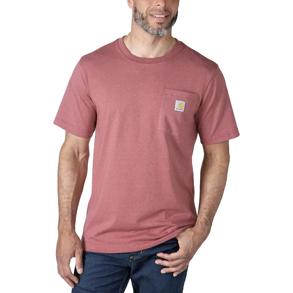 Carhartt Alltagsbekleidung|T-Shirts-- K87 Pocket S/S - T-Shirt Dusty Olive