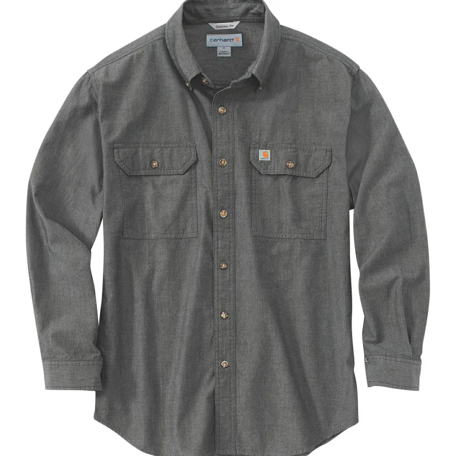 Carhartt Alltagsbekleidung|Shirts, Hemden & Longsleeves-- Loose Chambray L/S Shirt - Hemd