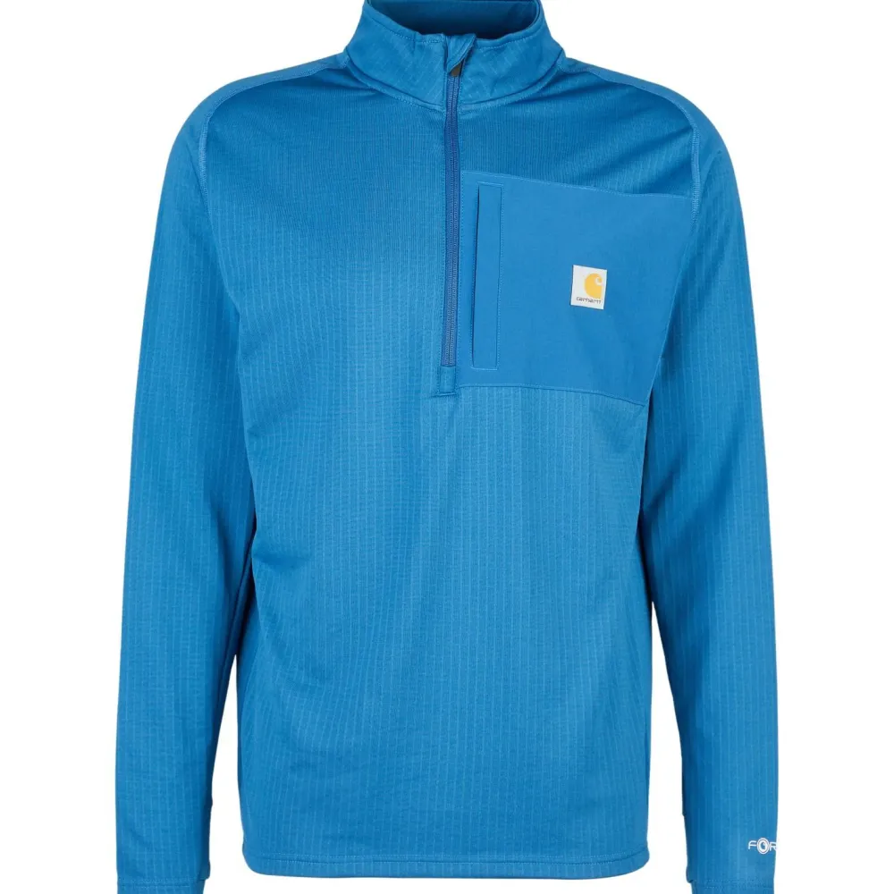 - ock Neck Haf-Zip T-hirt - ongeeve < Carhartt Discount