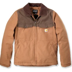 Carhartt Freizeitjacken|Jacken-- Montana Duck Insulated Jacket - Freizeitjacke Carhartt Brown / Coffee