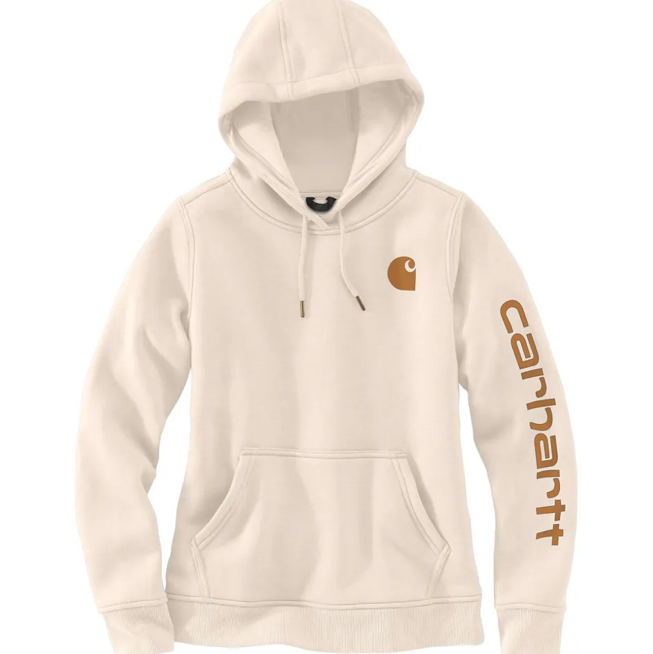 Carhartt Alltagsbekleidung|Pullover & Hoodies-- Women's Clarksburg Logo Sleeve Sweatshirt - Hoodie