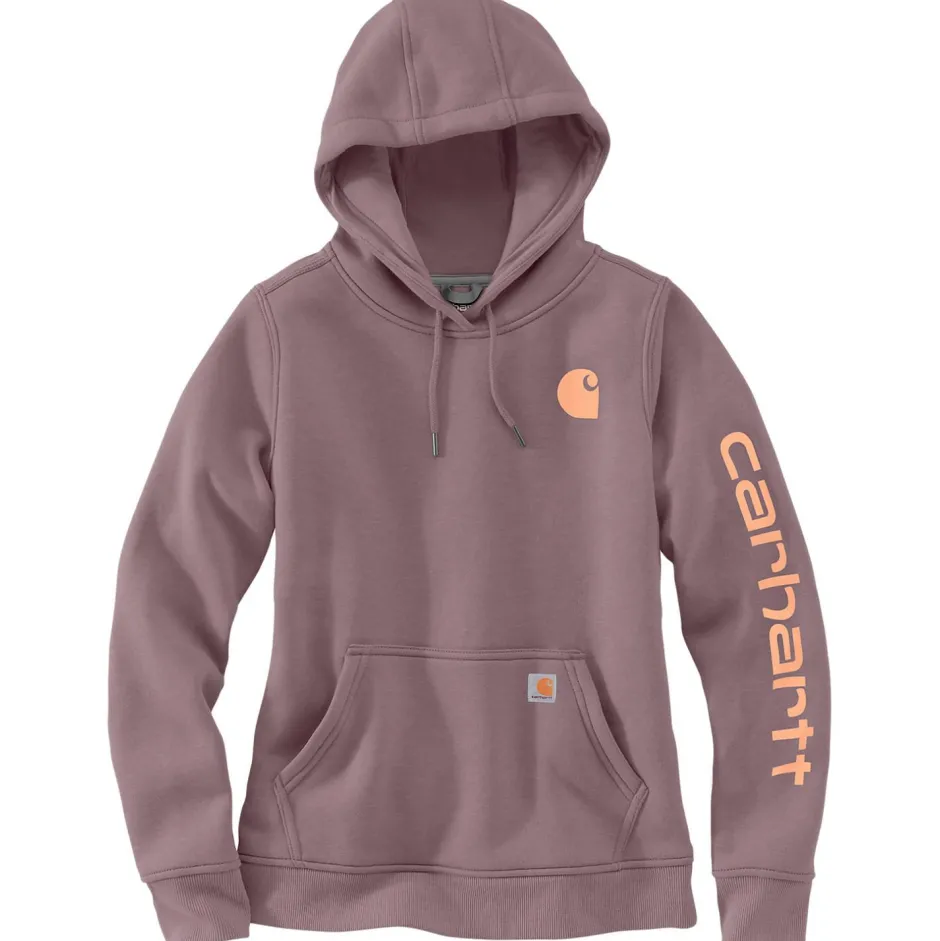 Carhartt Alltagsbekleidung|Pullover & Hoodies-- Women's Clarksburg Logo Sleeve Sweatshirt - Hoodie