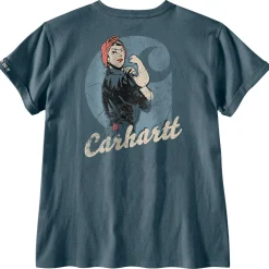 - Woen' Dearborn ooe Roie - T-hirt < Carhartt Clearance