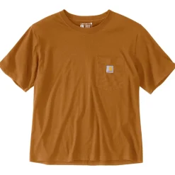 Carhartt Alltagsbekleidung|T-Shirts-- Women's Lightweight S/S Crewneck T-Shirt - T-Shirt