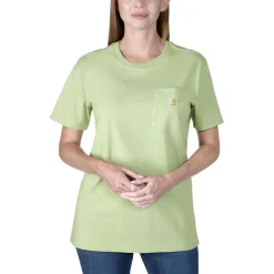 - Woen' ooe Fit Heavyweight / Pocket Cotton - T-hirt < Carhartt Outlet