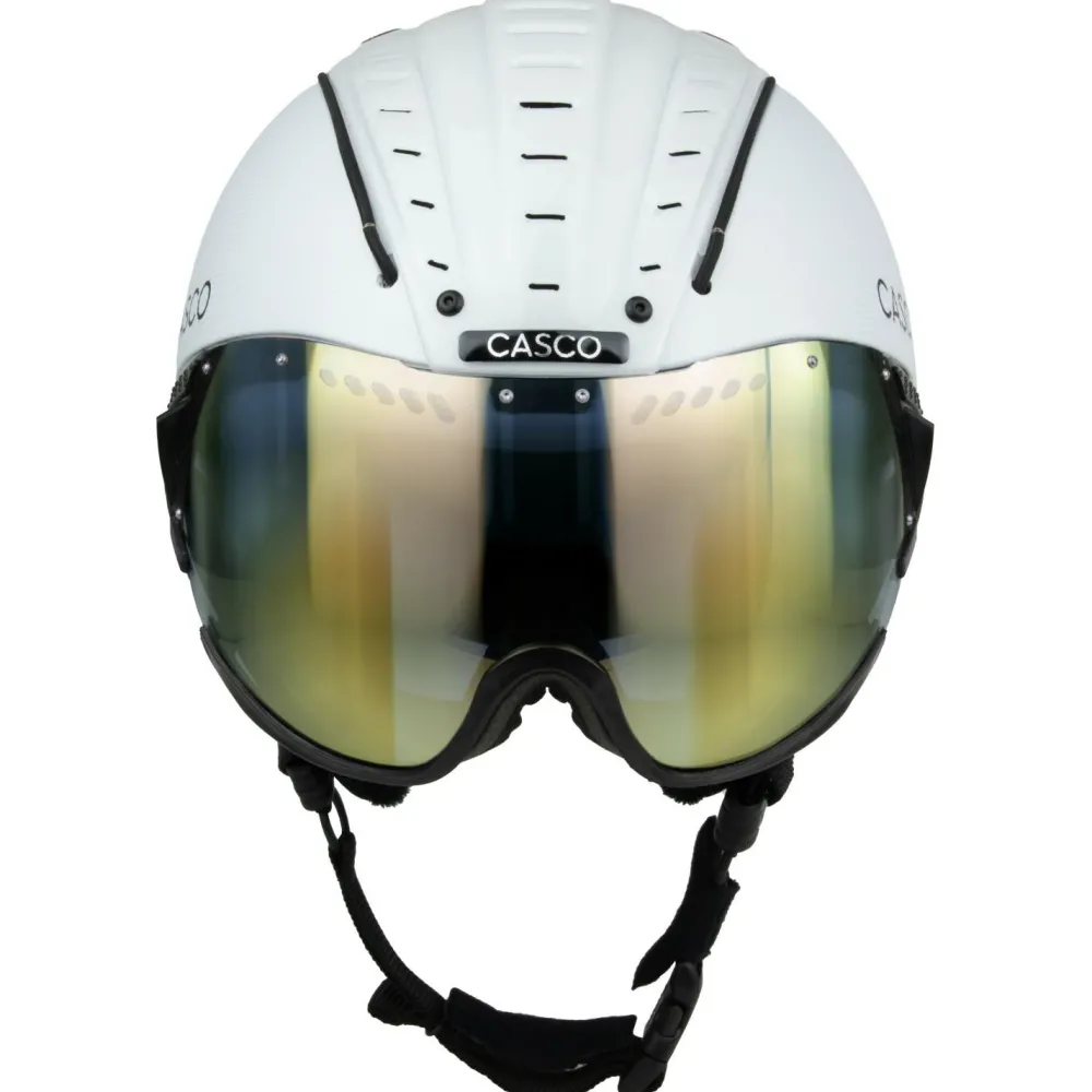 CASCO - SP-2 Carbonic Prime Structure S3 - Skihelm White New