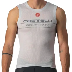 Castelli - Active Cooling Sleeveless - Kunstfaserunterwäsche Silver Gray Best