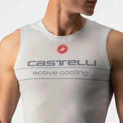 Castelli - Active Cooling Sleeveless - Kunstfaserunterwäsche Silver Gray Best