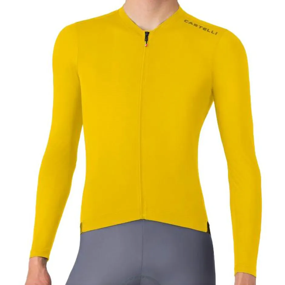 Castelli Fahrradbekleidung|Radtrikots-- Espresso 2 L/S Jersey - Radtrikot
