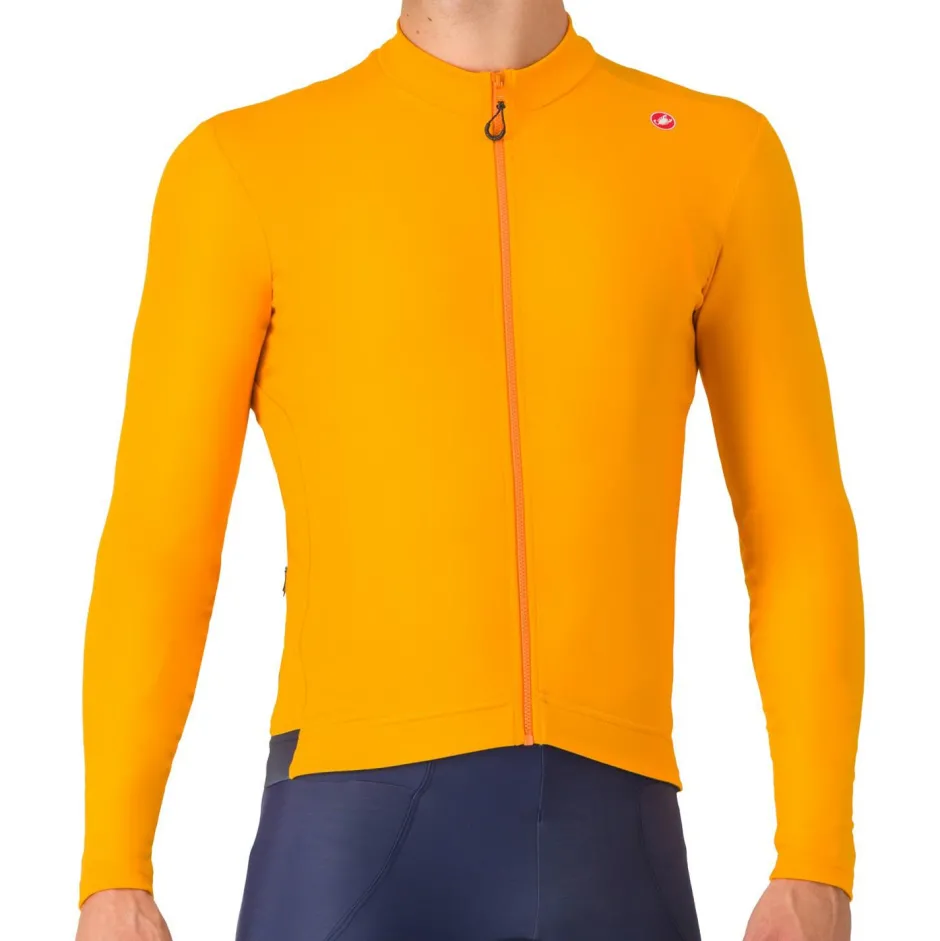 Castelli Fahrradbekleidung|Radtrikots-- Espresso Thermal Jersey - Radtrikot
