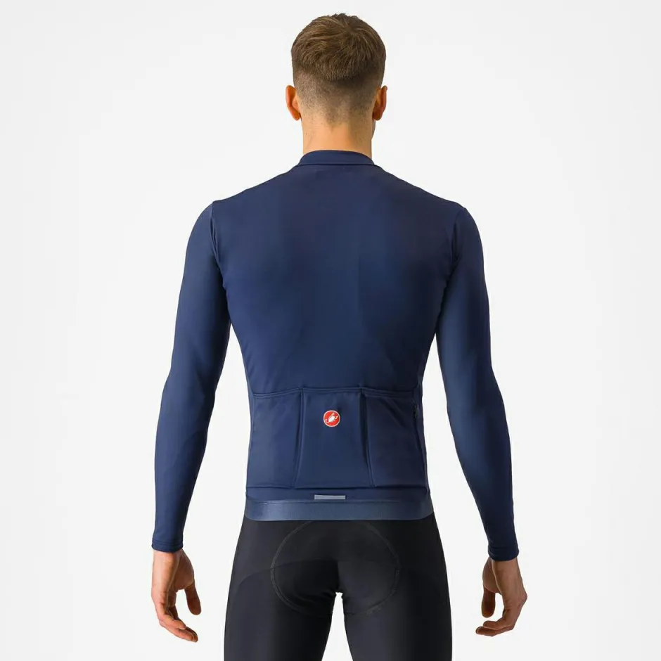 Castelli Fahrradbekleidung|Radtrikots-- Espresso Thermal Jersey - Radtrikot