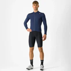 Castelli Fahrradbekleidung|Radtrikots-- Espresso Thermal Jersey - Radtrikot