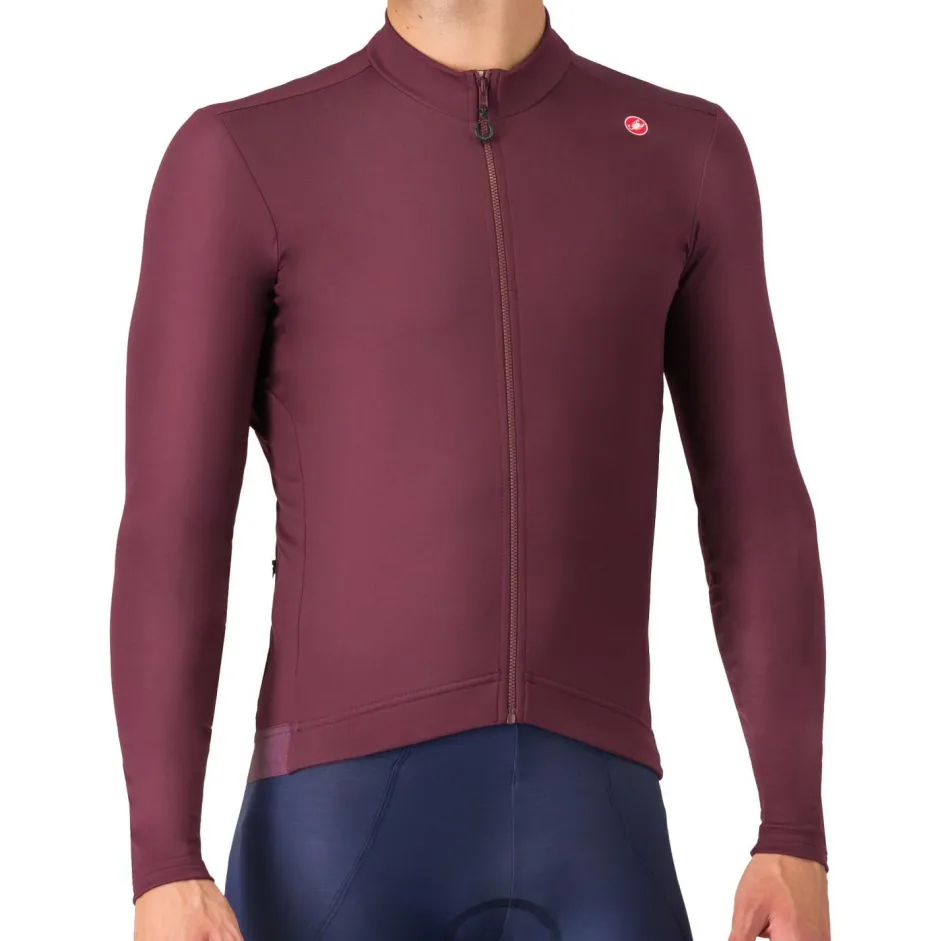 Castelli Fahrradbekleidung|Radtrikots-- Espresso Thermal Jersey - Radtrikot