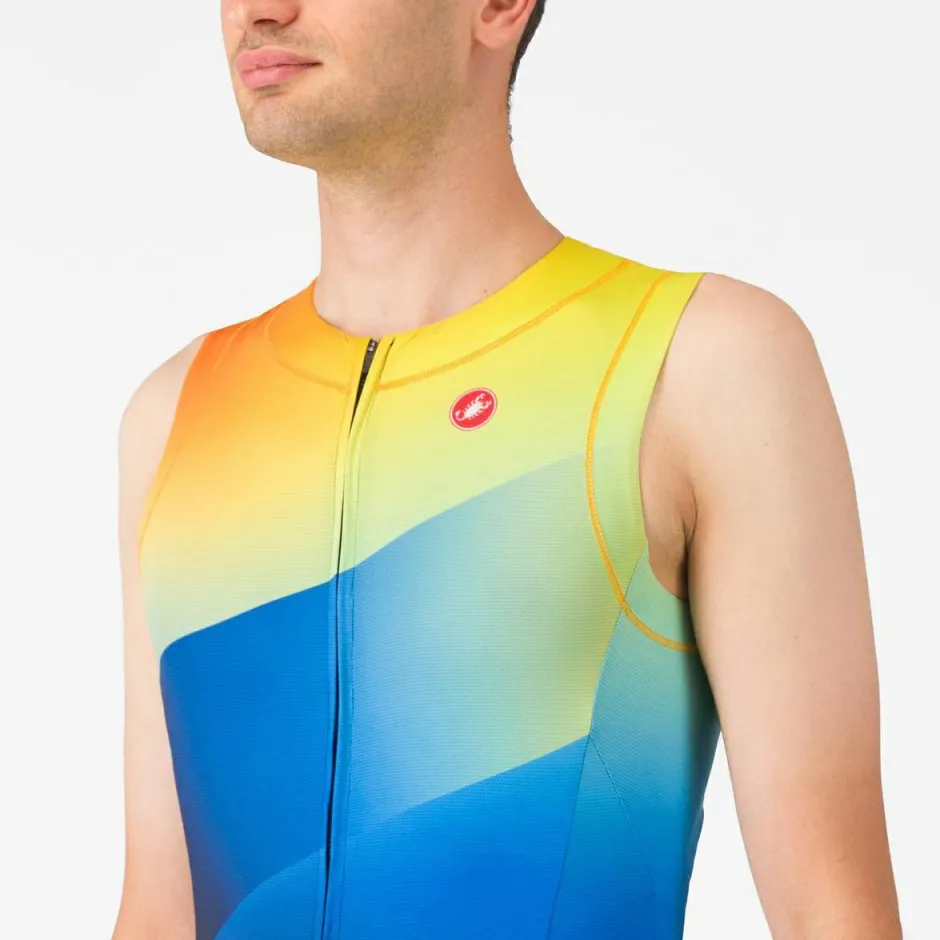 Castelli Fahrradbekleidung-- Free Sanremo Tri Suit Sleeveless - Radeinteiler