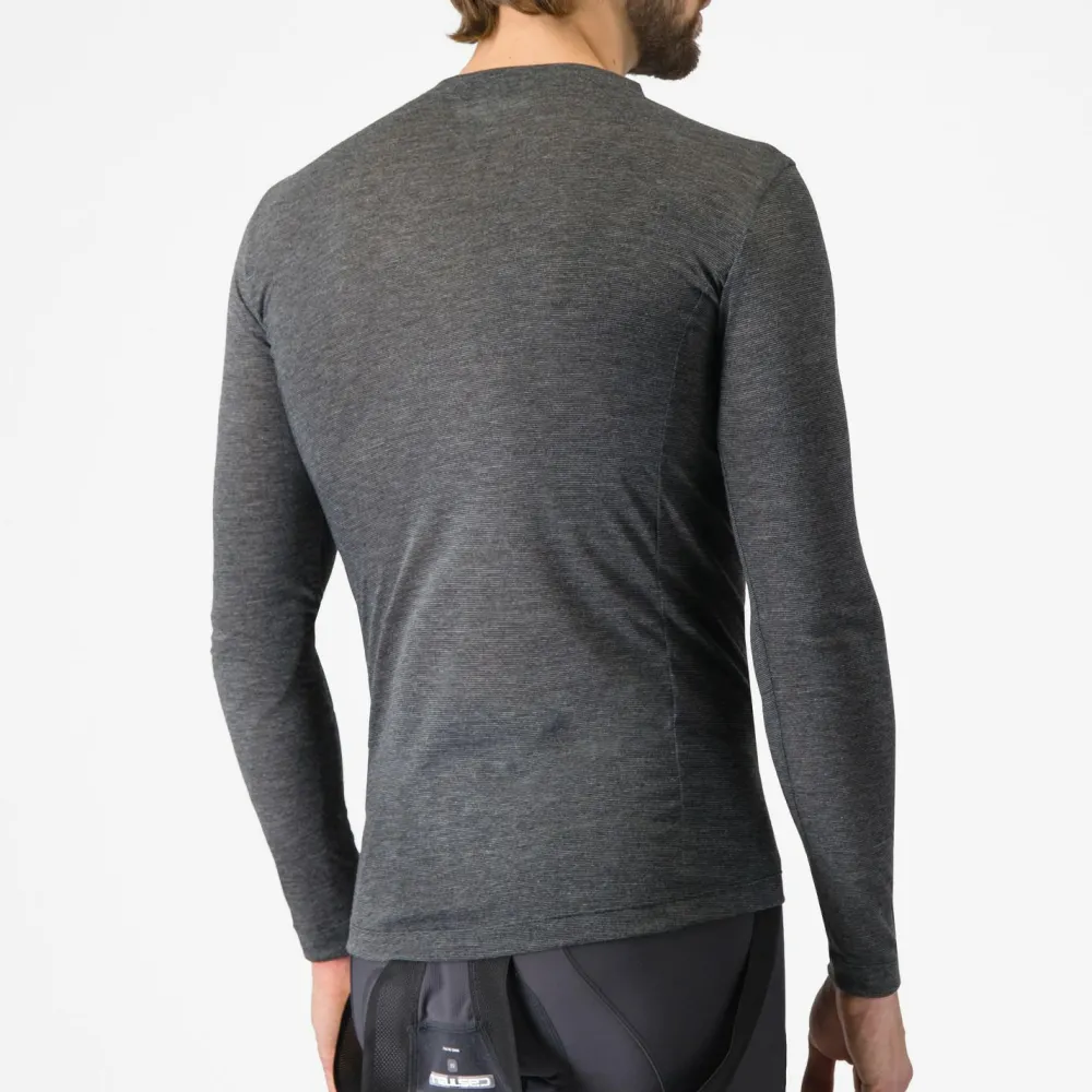 Castelli - Medio Base Layer L/S - Radunterhemd Melange Grey Best