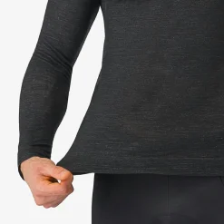 Castelli - Merino Seamless Baselayer - Merinounterwäsche Black Clearance