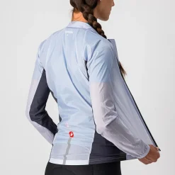 Castelli Fahrradbekleidung|Fahrradjacken-- Women's Squadra Stretch Jacket - Fahrradjacke Light Black / Dark Grey