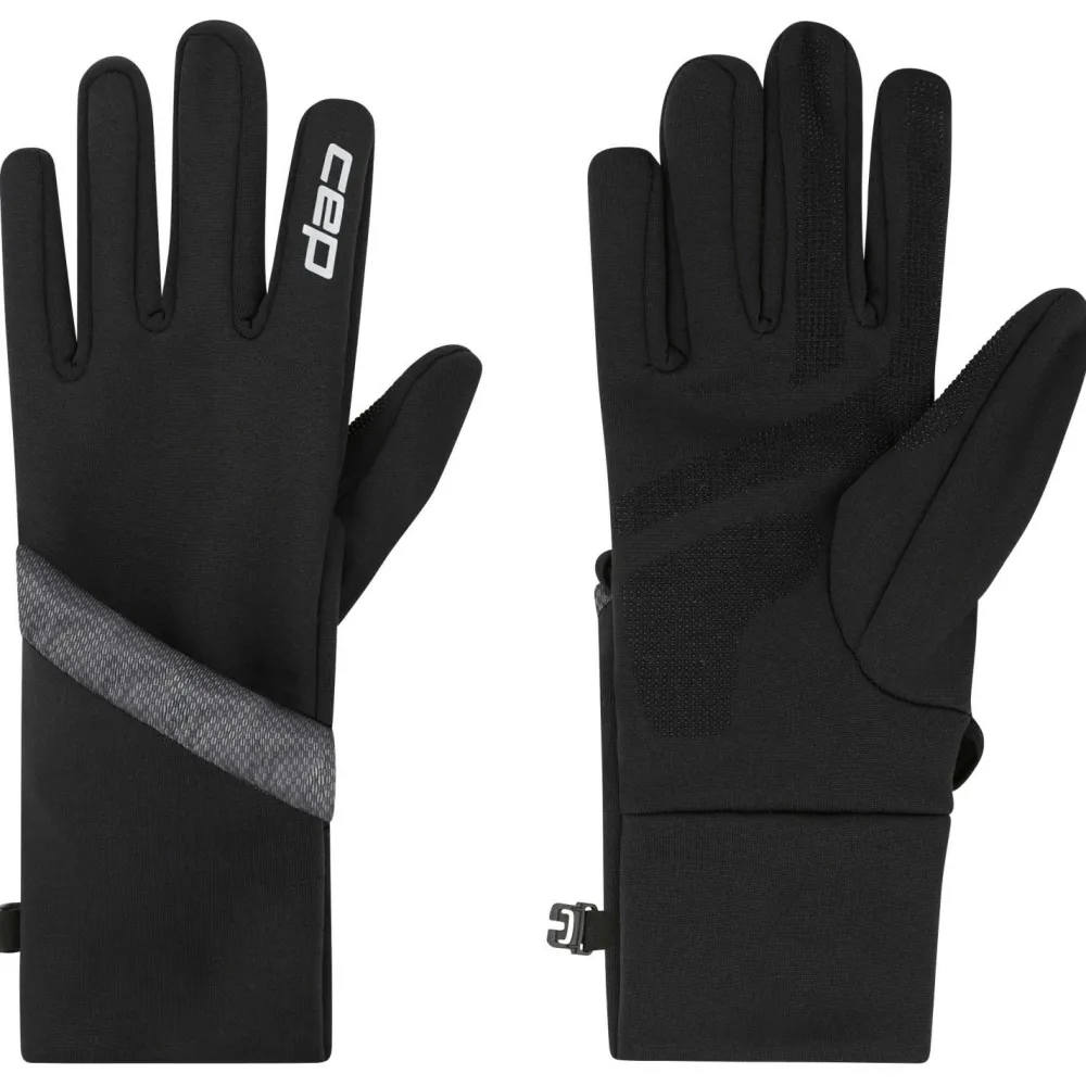 CEP - Pro Run Gloves 2in1 - Handschuhe Black Hot