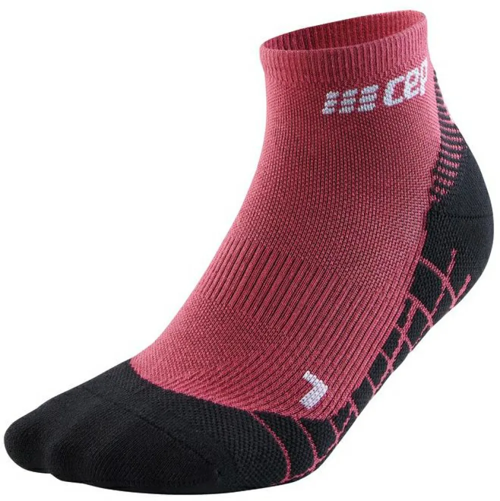 CEP - Women's Ultralight Socks Low Cut V3 - Laufsocken Berry Clearance