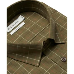 Chevalier Shirts, Hemden & Longsleeves|Alltagsbekleidung-- Belmont Regular Fit Shirt - Hemd Forest Green Tattersall