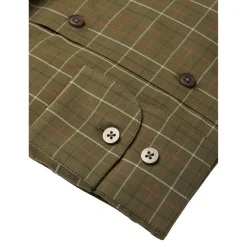 Chevalier Shirts, Hemden & Longsleeves|Alltagsbekleidung-- Belmont Regular Fit Shirt - Hemd Forest Green Tattersall