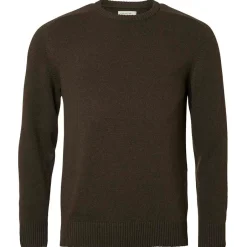 Chevalier Pullover & Hoodies|Wanderbekleidung-- Wykin Wool Pullover - Pullover Dark Brown