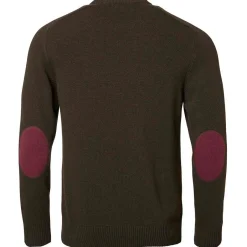 Chevalier Pullover & Hoodies|Wanderbekleidung-- Wykin Wool Pullover - Pullover Dark Brown