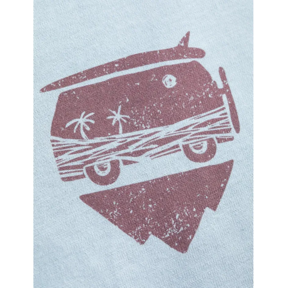 Chillaz Kletterbekleidung|Shirts, Hemden & Longsleeves-- Organic Cotton Surf Climb Bus - Longsleeve